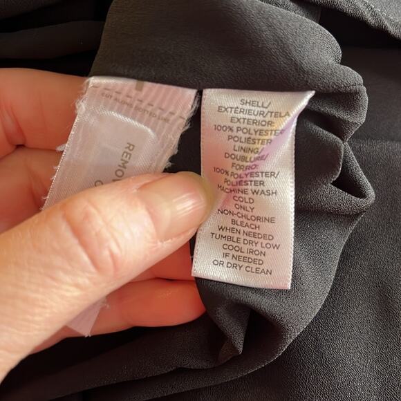 LOFT multicolor floral tiered skirt size 6 | spring summer office career work - Picture 5 of 5